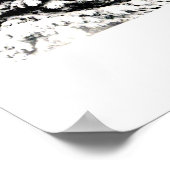 Poster Arbre d'hiver (Coin)