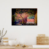 Poster *~* Arbre d'Imaginaire AP81 Ethereal Peace Cote Po (Cuisine)