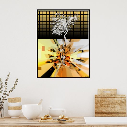 Poster Arbre d'or (Cuisine)