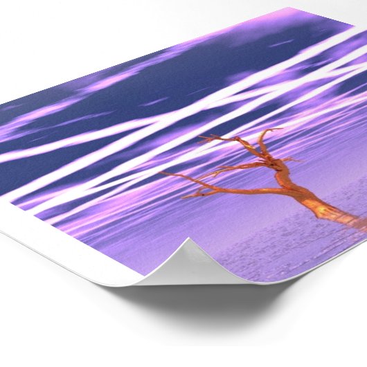 Poster Arbre doré (Coin)