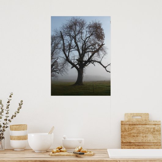 Poster Arbre du matin (Cuisine)