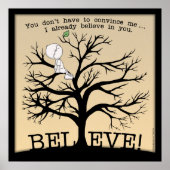 Poster Arbre en floraison (Devant)