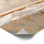 Poster Arbre en floraison sur une tige de fenêtre (Coin)