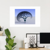Poster Arbre en verre (Bureau à domicile)
