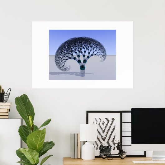 Poster Arbre en verre (Bureau à domicile)