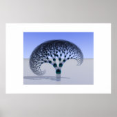 Poster Arbre en verre (Devant)