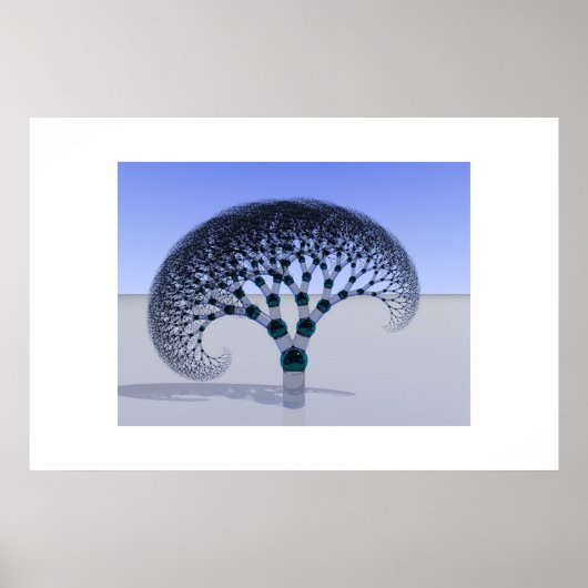 Poster Arbre en verre (Devant)