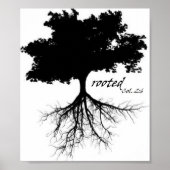 Poster (Arbre "enraciné" avec Col. 2:6) (Devant)