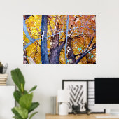 Poster Arbre Érable Feuillage d'automne (Bureau à domicile)