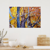 Poster Arbre Érable Feuillage d'automne (Cuisine)