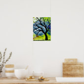 Poster Arbre et fibre de lune (Cuisine)