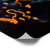 Poster Arbre et Lune (Coin)