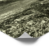 Poster Arbre et pont à Central Park (Coin)