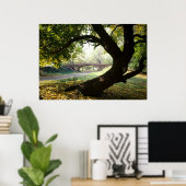 Poster Arbre et pont à Central Park (Bureau à domicile)