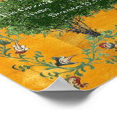 Poster Arbre familial - Mariage (Coin)