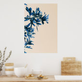 Poster Arbre Feuille Nature Poster minimaliste (Cuisine)