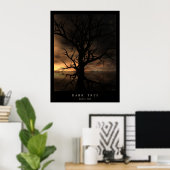 POSTER ARBRE FONCÉ (Bureau à domicile)
