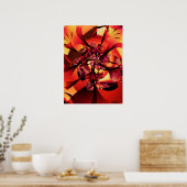 Poster Arbre fractal automnal (Cuisine)