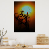 POSTER ARBRE HALLOWEEN (Cuisine)