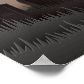 Poster Arbre Halloween Papercut, Fantômes, chauves-souris (Coin)