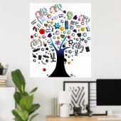 Poster Arbre Israël (Bureau à domicile)