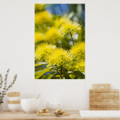 Poster Arbre jaune vif (Cuisine)