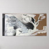 Poster Arbre long Leer (Devant)