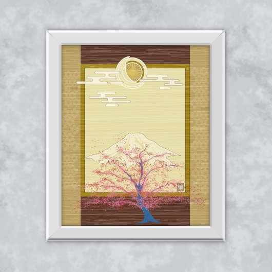 Poster Arbre lumineux