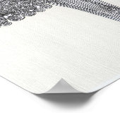 Poster Arbre lunaire - Vous voyez des oiseaux ? (Coin)