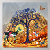 Poster Arbre magique (Devant)