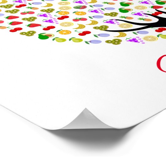 Poster Arbre multifruit Thunder_Cove (Coin)