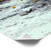 Poster Arbre orange (Coin)