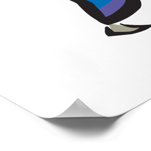 Poster Arbre plante A (Coin)