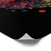 Poster Arbre/plume d'oiseau/ empreinte digitale (Coin)