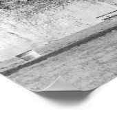 Poster Arbre pomme - B&W (Coin)