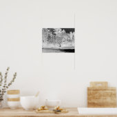 Poster Arbre pomme - B&W (Cuisine)