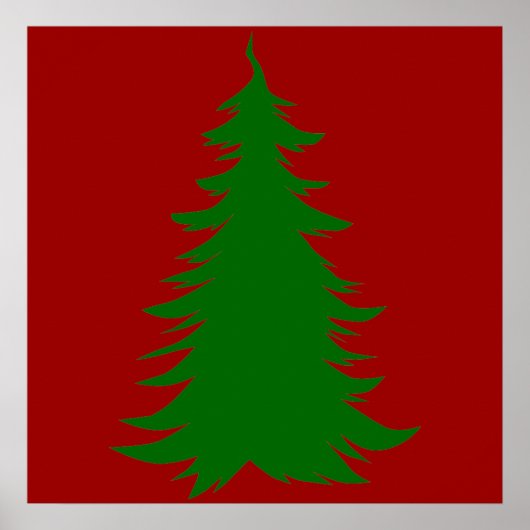 Poster Arbre pour Noël (Devant)