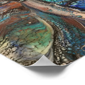 Poster arbre sauvage Abstrait (Coin)