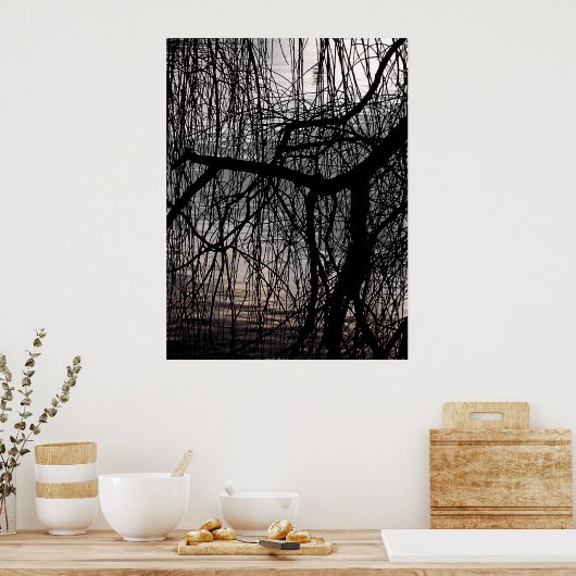 POSTER ARBRE SAUVAGE D'HIVER (Cuisine)