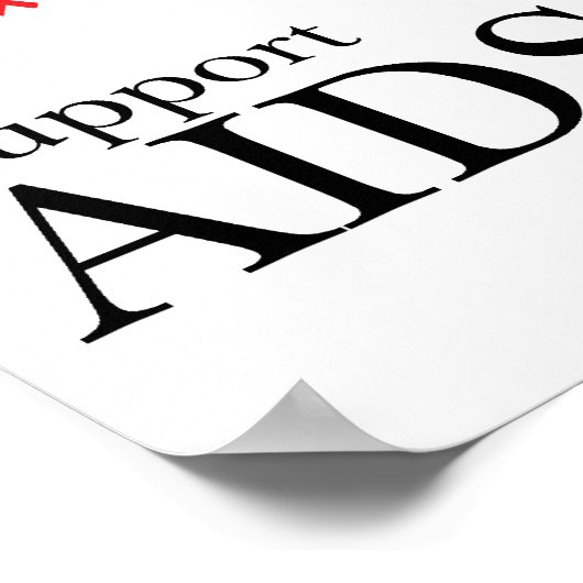 Poster Arbre sida/VIH (Coin)