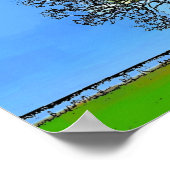 POSTER ARBRE SOLITAIRE (Coin)