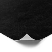 Poster Arbre solitaire dans le brouillard noir et blanc (Coin)
