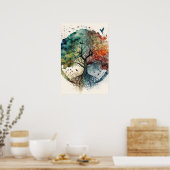 Poster Arbre spirituel de vie (Cuisine)