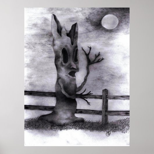 Poster "Arbre Spook" (Devant)