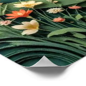 Poster Arbre stylisé n° 1 (Coin)