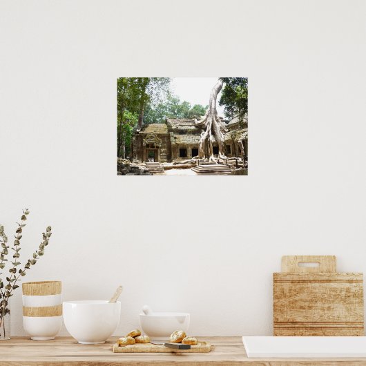 Poster arbre ta prohm (Cuisine)