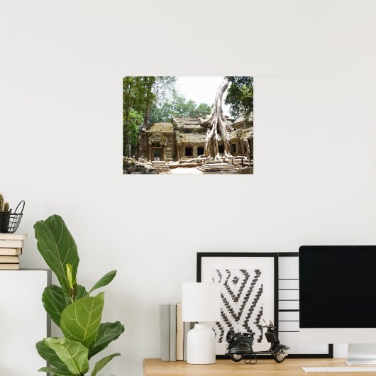Poster arbre ta prohm (Bureau à domicile)