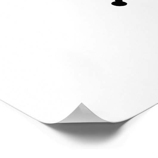 Poster Arbre Techno (Coin)