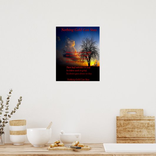 Poster Arbre unique (Cuisine)