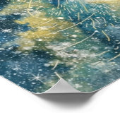 Poster ArbreDeNoelChatWhimsy (Coin)